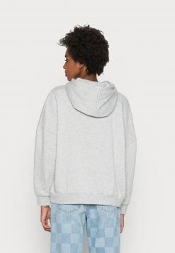 Bestes Angebot 🔥 Even&Odd Damen HOODIE LONG WITHOUT DRAWCORD AND POCKET - Kapuzenpullover - Mottled Light Grey ⭐ -Even Od Verkaufe a1f90942d7ea41478c596b933e5c2d2b