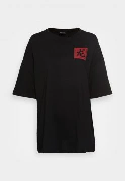 Rabatt 🌟 Even&Odd Damen T-Shirt Print - Black ✨ -Even Od Verkaufe a397bf1986bd414eaccb2934a84dd7a4