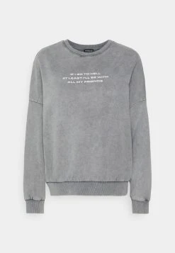 Billig ❤️ Even&Odd Damen OVERSIZED PRINT - Sweatshirt - Grey 🔥 -Even Od Verkaufe a3bf8d03a97b4b7f9ff93ef6c52fbe19