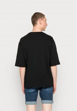 Aktion ✔️ Even&Odd OPEN YOU MIND MUSHROOMS TEE UNISEX - T-Shirt Print - Black 🎉 -Even Od Verkaufe a51bf97bbb994a9a86a696abf36b64fe