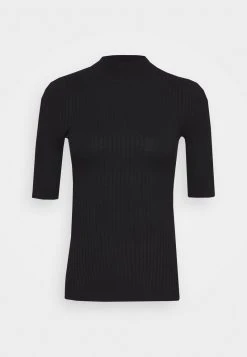 Aktion 😉 Even&Odd Damen T-Shirt Print - Black 👏 -Even Od Verkaufe a52fd8b81ed24e89b945570fbf82d249