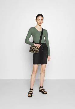 Coupon 🌟 Even&Odd Damen Langarmshirt - Green ⌛ -Even Od Verkaufe a5b74b0c107f481187c0b8d5d8d74e05