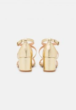 Auslauf ⌛ Even&Odd Damen Riemensandalette - Gold 🎉 -Even Od Verkaufe a695ebfa66254bf2975f637b45805bcb