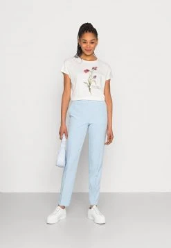 Billig ✔️ Even&Odd Damen T-Shirt Basic - White 😍 -Even Od Verkaufe a6bffc897951447ebef58942f400aa7f