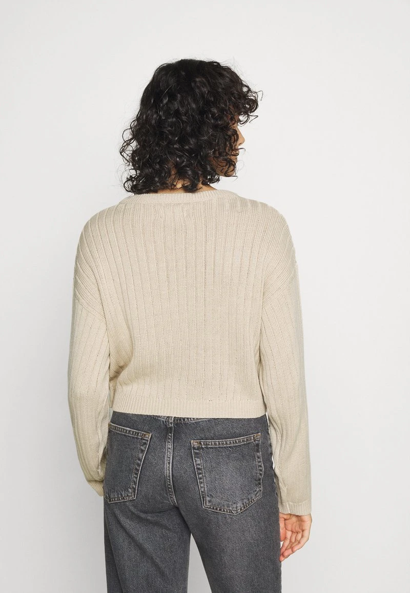 Top 10 😀 Even&Odd CROPPED LOOSE CABLE JUMPER - Strickpullover - Sand | Damen ✨ 5 Top 10 😀 Even&Odd CROPPED LOOSE CABLE JUMPER - Strickpullover - Sand | Damen ✨ – Bild 3