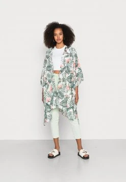 Neu ❤️ Even&Odd Damen Leichte Jacke - White/green/pink 💯