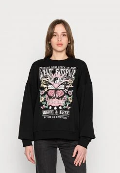 Großhandel 🤩 Even&Odd Damen Sweatshirt - Black 🎉