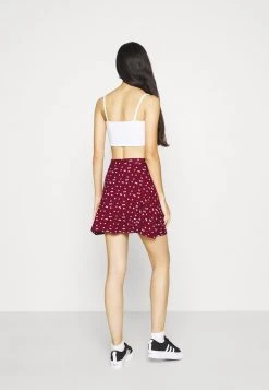 Bestes Angebot 🤩 Even&Odd Damen A-Linien-Rock - Black/bordeaux 🤩 -Even Od Verkaufe ac218daebe4546609d118f4d6da3c4d5