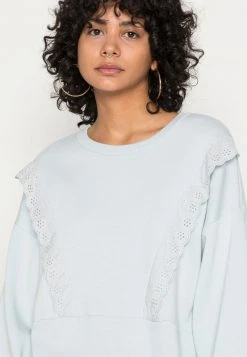 Schlussverkauf 🔔 Even&Odd Damen Sweatshirt - Light Blue 🌟 -Even Od Verkaufe ad243bd1226f413d9a507f0bd45680a2