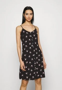 Budget 👍 Even&Odd Damen Freizeitkleid - Black_pink 🎉