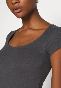 Brandneu ⌛ Even&Odd Damen 2 PACK - Jerseykleid - Black/mottled Grey 🎉 -Even Od Verkaufe af58bad579d140eea47acb1ce9c9b31b