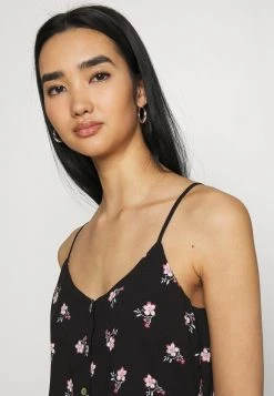 Budget 👍 Even&Odd Damen Freizeitkleid - Black_pink 🎉 -Even Od Verkaufe af9d7f2a747546d3b433d95bab095738