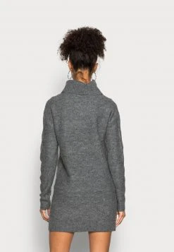 Bester Verkauf ✨ Even&Odd Strickkleid - Mottled Dark Grey | Damen ⭐ -Even Od Verkaufe b172208482fd4beda32c2a5e9f1bf07c