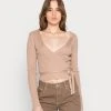 Rabatt ⭐ Even&Odd Damen Strickjacke - Camel ✔️ -Even Od Verkaufe b26895bd126e4b5d908da3517efdb611