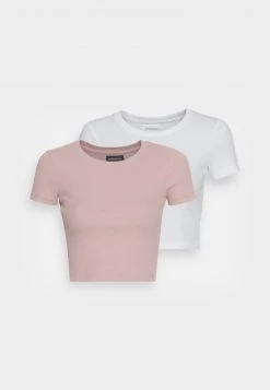 Auslauf 👍 Even&Odd Damen 2PACK - T-Shirt Basic - White/pink ⌛ 12 Auslauf 👍 Even&Odd Damen 2PACK - T-Shirt Basic - White/pink ⌛ -Even Od Verkaufe b26eb8fcc6ce4132a726132fc0f02337