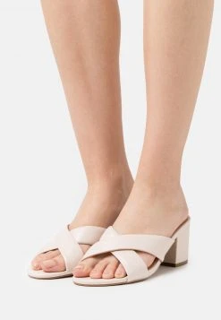 Bester Verkauf ✔️ Even&Odd Damen Pantolette Hoch - Nude 👍