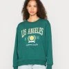 Aktion 🎉 Even&Odd Damen Sweatshirt - Dark Green 🌟