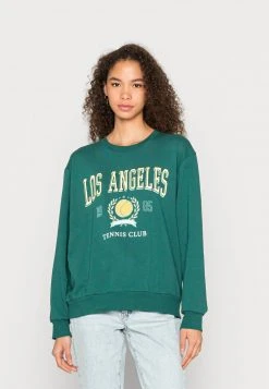 Aktion 🎉 Even&Odd Damen Sweatshirt - Dark Green 🌟