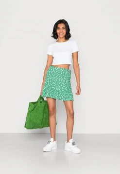 Großhandel 👏 Even&Odd A-Linien-Rock - Green | Damen ✨ -Even Od Verkaufe b67b6fd26b2f4806b0fe7b02d7e76bad