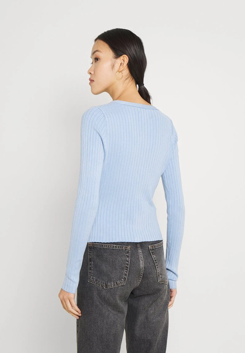 Billig 🥰 Even&Odd Damen Strickjacke - Light Blue 🔥 5 Billig 🥰 Even&Odd Damen Strickjacke - Light Blue 🔥 – Bild 3