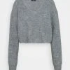 Besorgen 🎁 Even&Odd Strickpullover - Mottled Grey | Damen 🛒 -Even Od Verkaufe bb1b9401a3444abf8700279963244dab