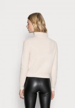 Bestes Angebot ❤️ Even&Odd HALF ZIP JUMPER - Strickpullover - Beige | Damen ✨ -Even Od Verkaufe bbf6ce58d0f04d54ad736b16663e6ee4