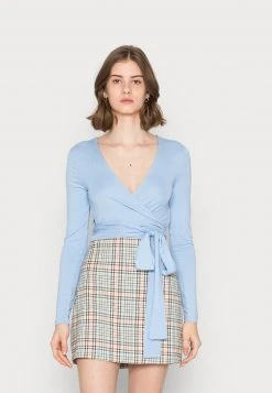 Schlussverkauf ✨ Even&Odd Damen Langarmshirt - Light Blue 🤩