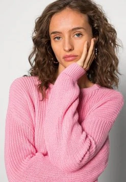 Budget 😍 Even&Odd Damen Strickpullover - Pink ✔️ -Even Od Verkaufe c0334fce14c34070a690c681dc4f4cef