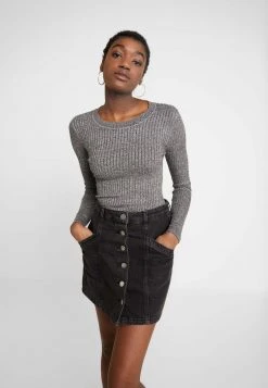 Bester Verkauf ❤️ Even&Odd Damen Strickpullover - Grey ✔️