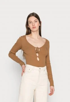 Bestpreis ✨ Even&Odd Damen Langarmshirt - Brown ✔️