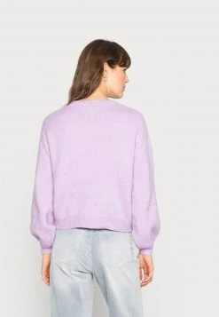 Schlussverkauf ✔️ Even&Odd Damen BALLOON SLEEVE JUMPER - Strickpullover - Lilac 🤩 -Even Od Verkaufe c177e98f05f944fe956c2e7f3d5fed56