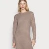 Billig 🛒 Even&Odd Damen Strickkleid - Mottled Grey 🔥 -Even Od Verkaufe c27517c6cb1c4874a8e30a874c2ff49f