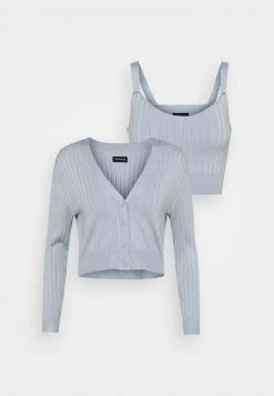 Aktion ⭐ Even&Odd Damen SET - Strickjacke - Blue 👏