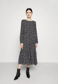 Brandneu 👏 Even&Odd Damen Freizeitkleid - Black/white 👍