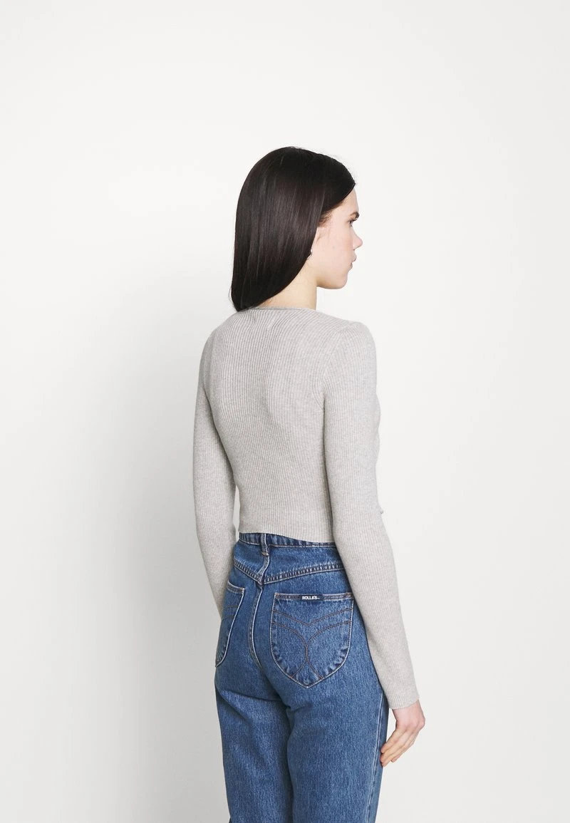 Auslauf ✨ Even&Odd Damen Strickjacke - Mottled Light Grey ⭐ 5 Auslauf ✨ Even&Odd Damen Strickjacke - Mottled Light Grey ⭐ – Bild 3