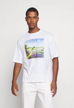 Blitzangebot 🤩 Even&Odd UNISEX - T-Shirt Print - White 👏