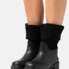 Blitzangebot 😉 Even&Odd Damen Gummistiefel - Black ✨ -Even Od Verkaufe cf08412ded68477db9dc27b5f2697b24