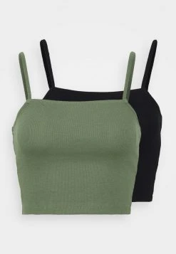 Besorgen ✨ Even&Odd 2 PACK - Top - Green/black | Damen ⌛ -Even Od Verkaufe cf259e5d7bf3443e91914970edae7910