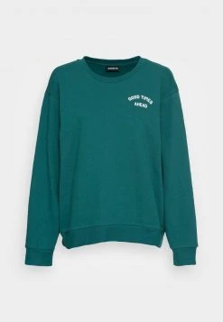 Billig 😀 Even&Odd Oversized Printed Sweatshirt - Sweatshirt - Dark Green | Damen 🧨 -Even Od Verkaufe cfb863748a6a45d5965c823579334bfc