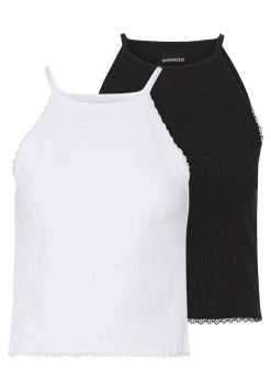 Aktion 😍 Even&Odd Damen 2 PACK - Top - Black/white 👍