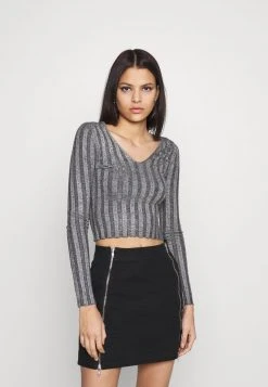 Angebote 👏 Even&Odd Damen Strickpullover - Mottled Grey ⌛