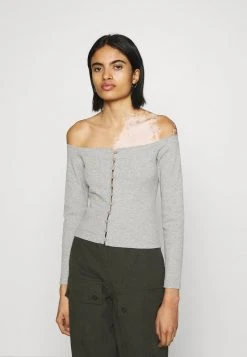 Rabatt ⭐ Even&Odd Damen Bluse - Mottled Grey 🤩