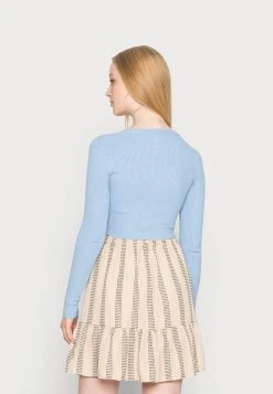 Auslauf 💯 Even&Odd Damen Strickjacke - Light Blue 👏 -Even Od Verkaufe d1d75d223dbe4e42b65f863cf4d391d8