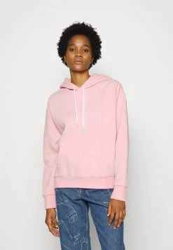 Neu 😍 Even&Odd Damen OVERSIZED HOODIE CONTRAST CORD - Kapuzenpullover - Mottled Pink 🔥