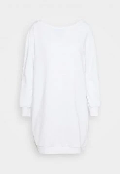 Am billigsten 🧨 Even&Odd Damen SWEAT OFF SHOULDER MINI DRESS - Freizeitkleid - White 🔔 -Even Od Verkaufe d3a739d5805d4347861af9c346586822