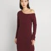 Bester Verkauf 🌟 Even&Odd Damen Strickkleid - Bordeaux 🥰 -Even Od Verkaufe d44659656d994d3280aeae18033d136b