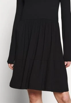 Schlussverkauf 😍 Even&Odd Damen Jerseykleid - Black ⭐ -Even Od Verkaufe d5a163bdfd68428fbab274a50c72fbf8