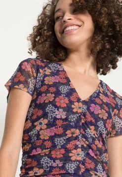 Angebote 👏 Even&Odd Damen Freizeitkleid - Dark Blue/multi Coloured 🔔 -Even Od Verkaufe d5ad4a6efce94dedb85f4ac2f3507ab8