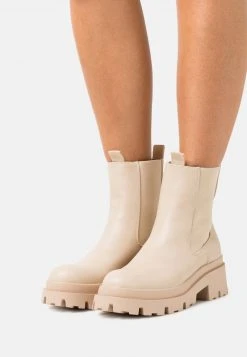 Schlussverkauf 🌟 Even&Odd Damen Plateaustiefelette - Beige 💯