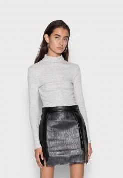 Billig ⌛ Even&Odd Langarmshirt - White | Damen 😍